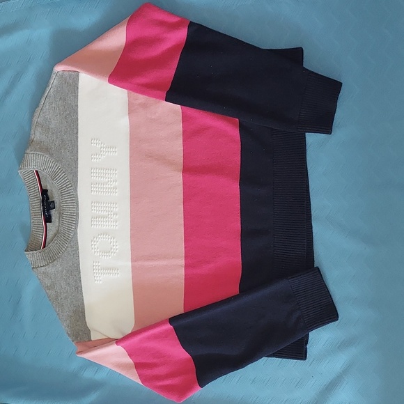 Tommy  Hilfiger Multi Color Sweater - Picture 4 of 10